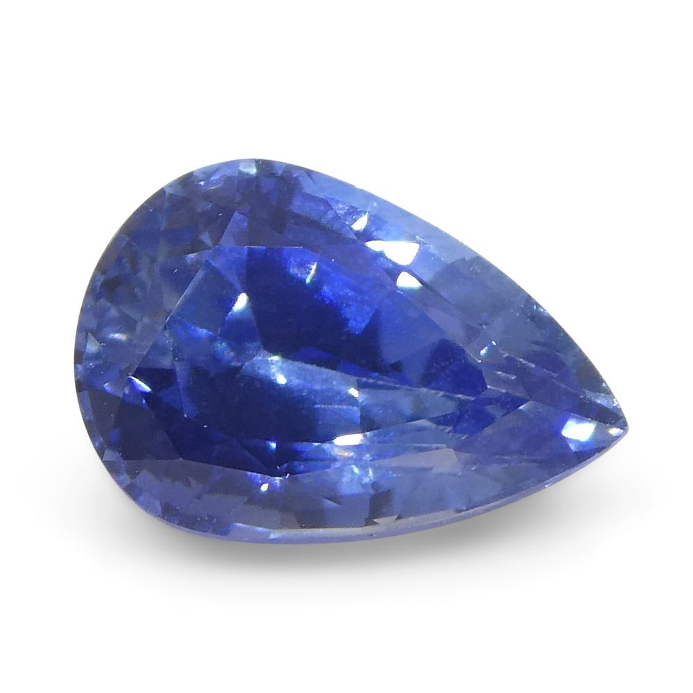 1.89ct Pear Blue Sapphire GIA Certified Sri Lanka - Skyjems Wholesale Gemstones