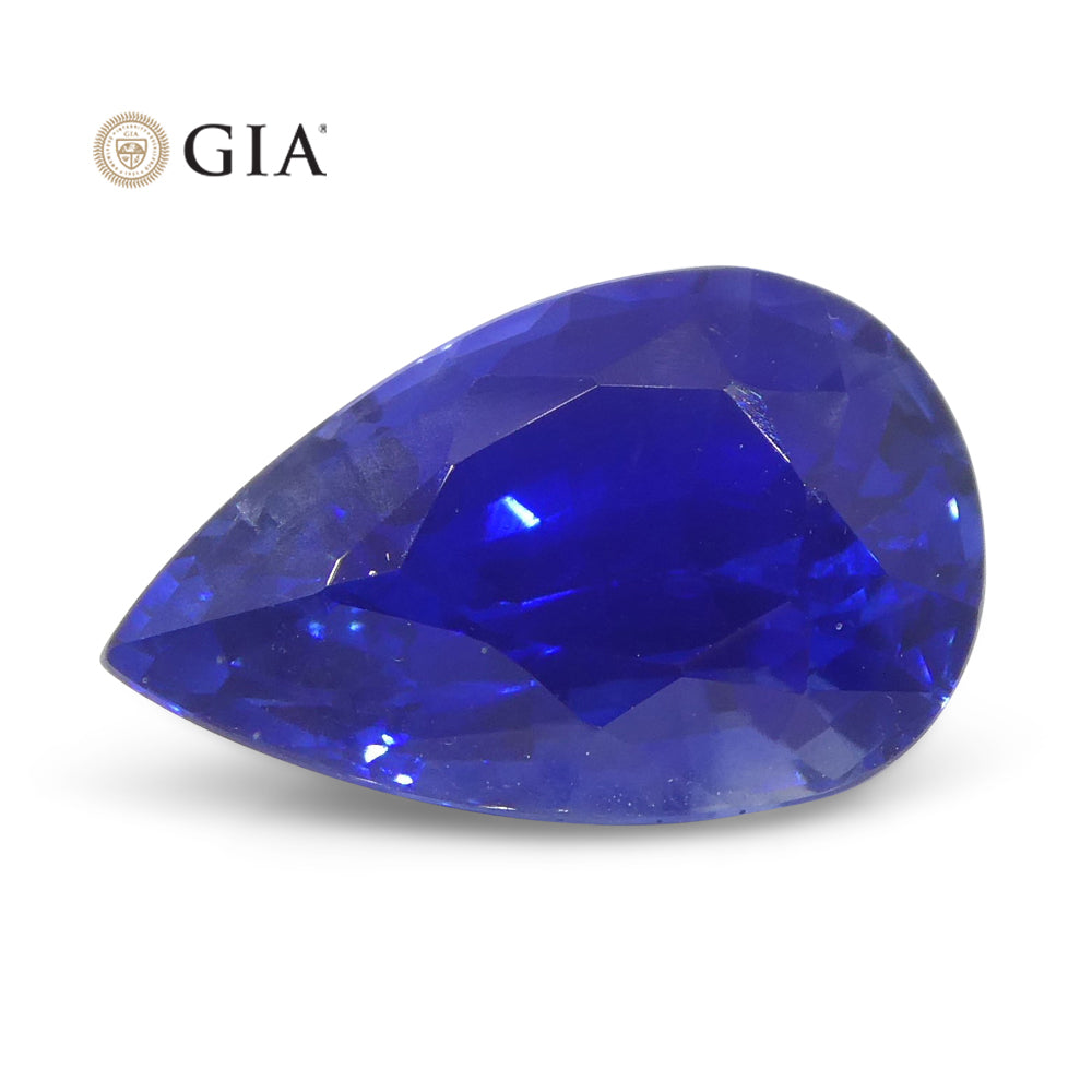 Sapphire 3.88 cts 11.77 x 7.22 x 6.32 mm Pear Blue  $23280