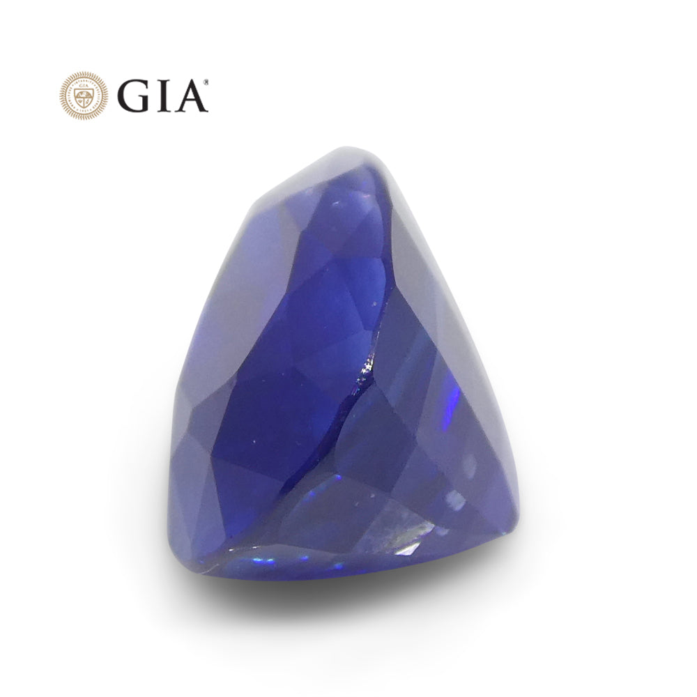 3.88ct Pear Royal Blue Sapphire GIA Certified Sri Lanka - Skyjems Wholesale Gemstones