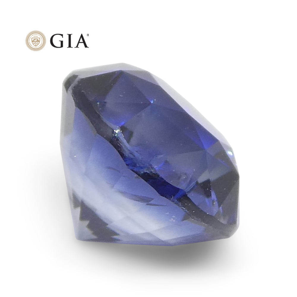 1.78ct Round Blue Sapphire GIA Certified Sri Lanka - Skyjems Wholesale Gemstones