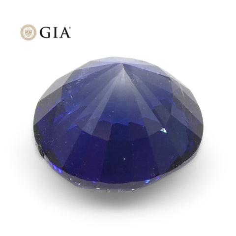 1.78ct Round Blue Sapphire GIA Certified Sri Lanka
