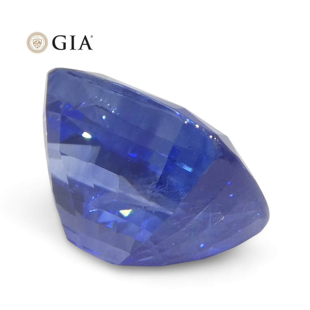 3.36ct Cushion Blue Sapphire GIA Certified Sri Lanka - Skyjems Wholesale Gemstones