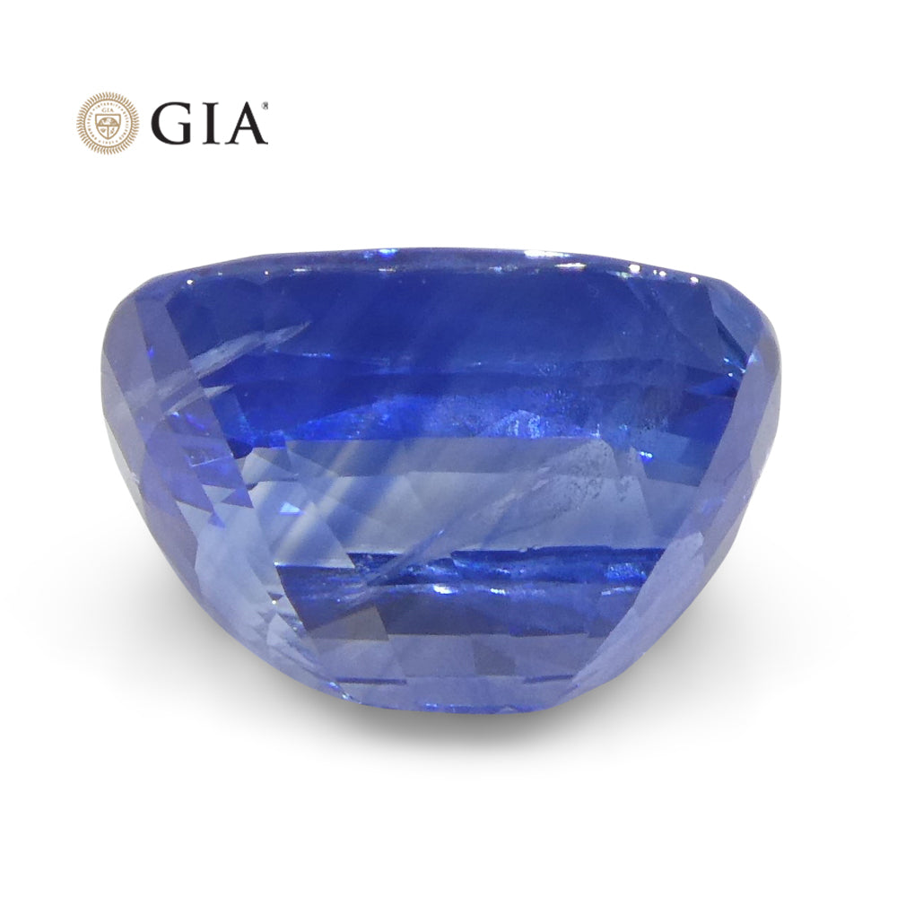 3.36ct Cushion Blue Sapphire GIA Certified Sri Lanka - Skyjems Wholesale Gemstones