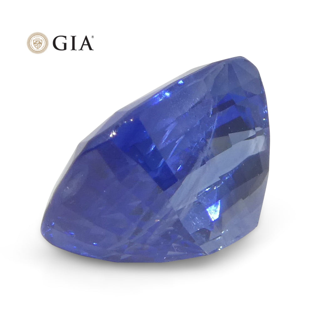 3.36ct Cushion Blue Sapphire GIA Certified Sri Lanka - Skyjems Wholesale Gemstones