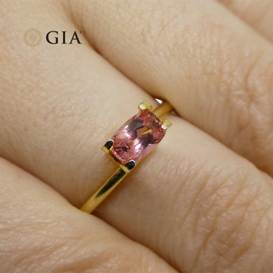 0.79ct Cushion Pink Sapphire GIA Certified Madagascar - Skyjems Wholesale Gemstones