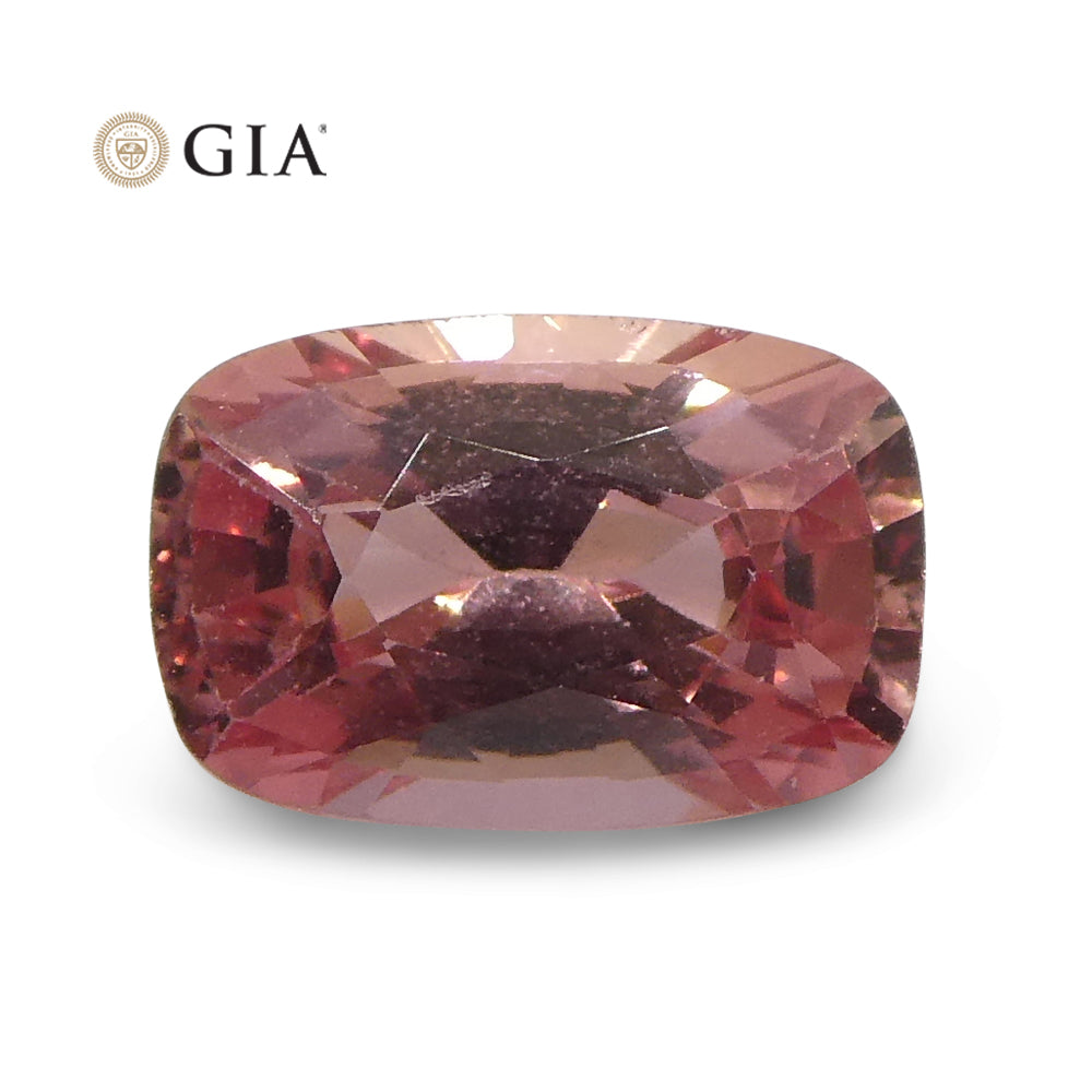 0.79ct Cushion Pink Sapphire GIA Certified Madagascar - Skyjems Wholesale Gemstones