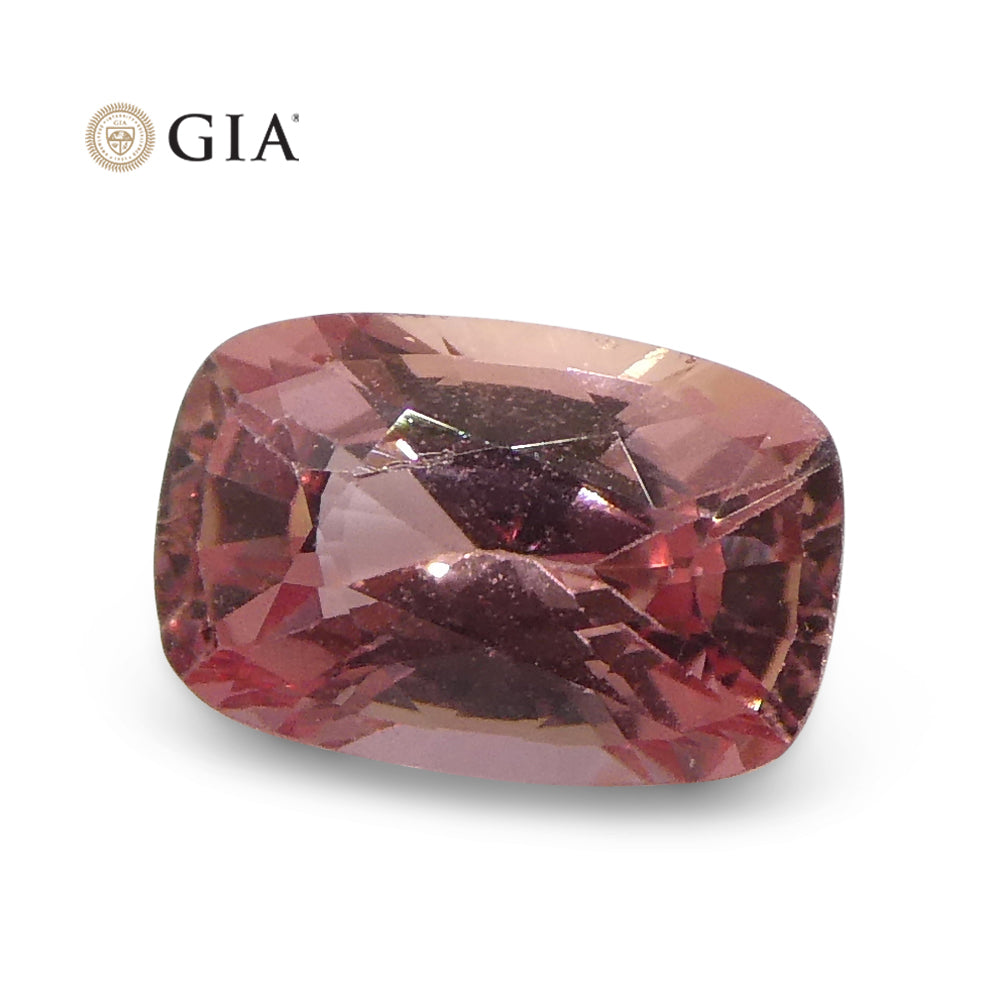 0.79ct Cushion Pink Sapphire GIA Certified Madagascar - Skyjems Wholesale Gemstones