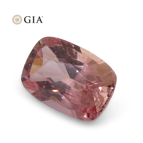 0.79ct Cushion Pink Sapphire GIA Certified Madagascar