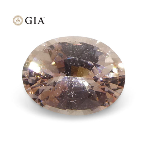 0.59ct Oval Pink Sapphire GIA Certified Madagascar