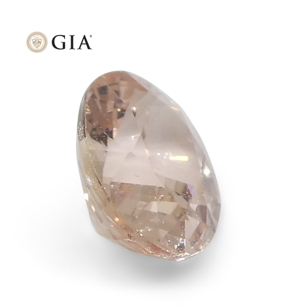 0.59ct Oval Pink Sapphire GIA Certified Madagascar - Skyjems Wholesale Gemstones