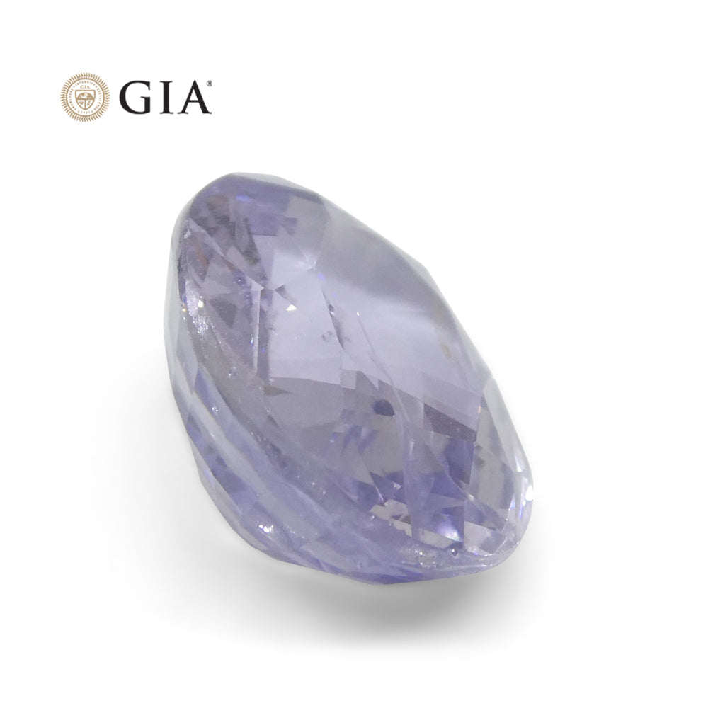 9.37ct Oval Violet to Pinkish Purple Sapphire GIA Certified Sri Lanka - Skyjems Wholesale Gemstones