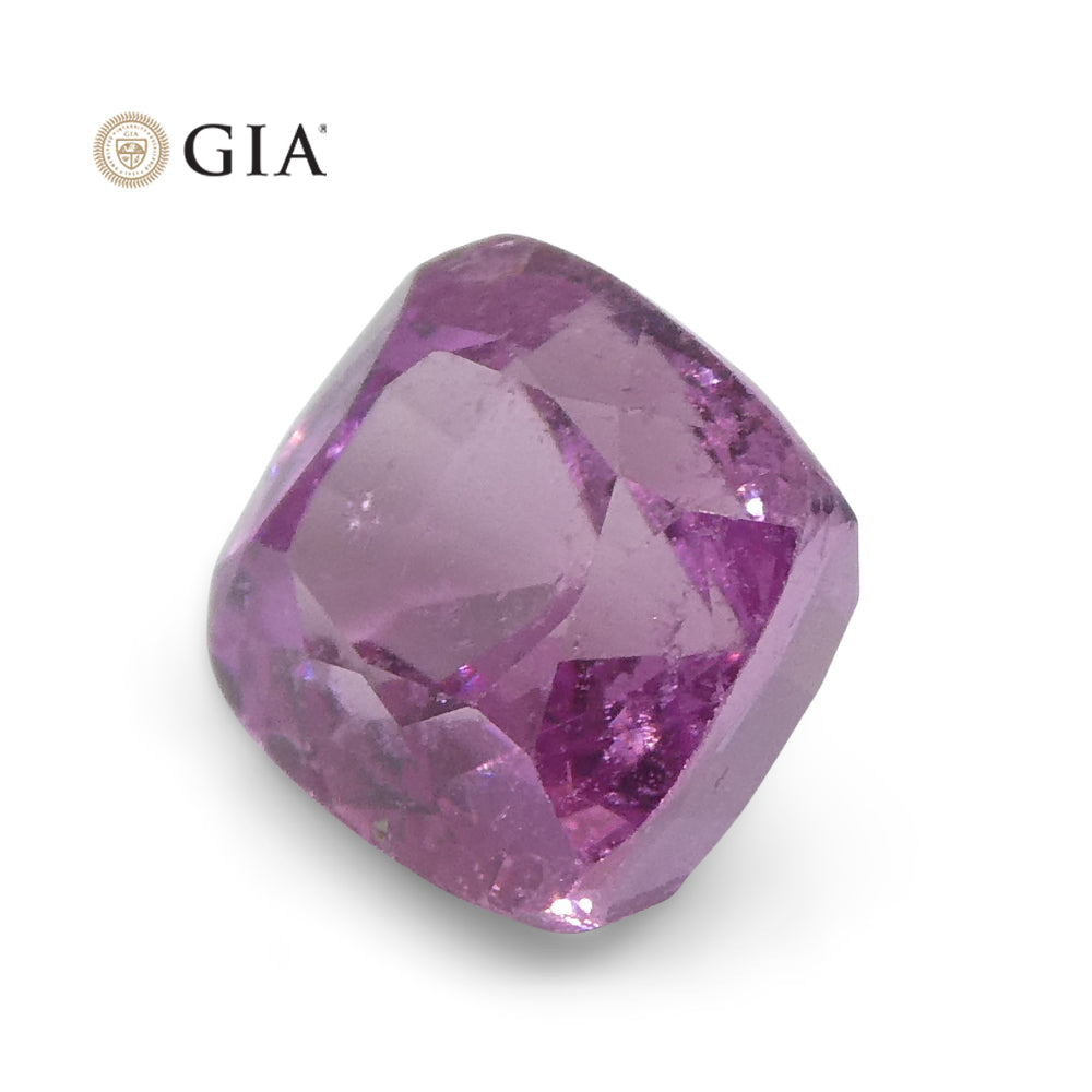 1.73ct Cushion Purple-Pink Sapphire GIA Certified Madagascar - Skyjems Wholesale Gemstones