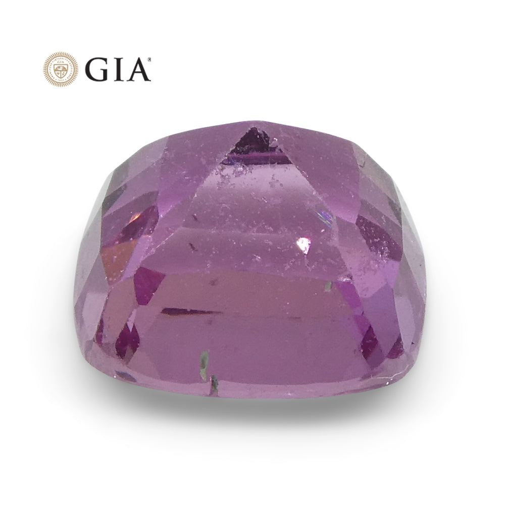 1.73ct Cushion Purple-Pink Sapphire GIA Certified Madagascar - Skyjems Wholesale Gemstones