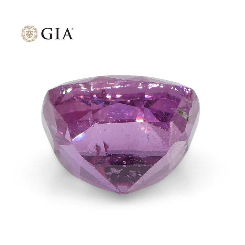 1.73ct Cushion Purple-Pink Sapphire GIA Certified Madagascar - Skyjems Wholesale Gemstones