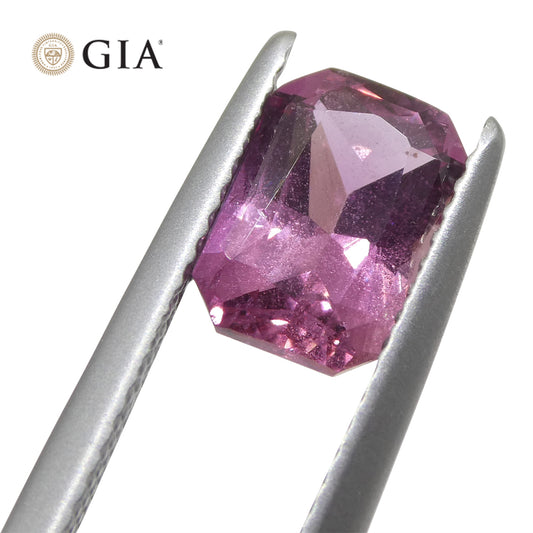 Sapphire 2.15 cts 8.60 x 6.08 x 4.16 mm Octagonal Purplish Pink  $5000