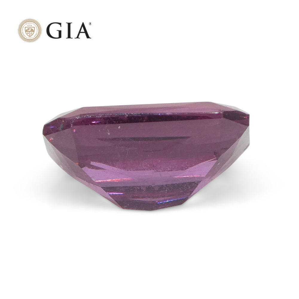 2.15ct Octagonal Purplish Pink Sapphire GIA Certified Madagascar - Skyjems Wholesale Gemstones