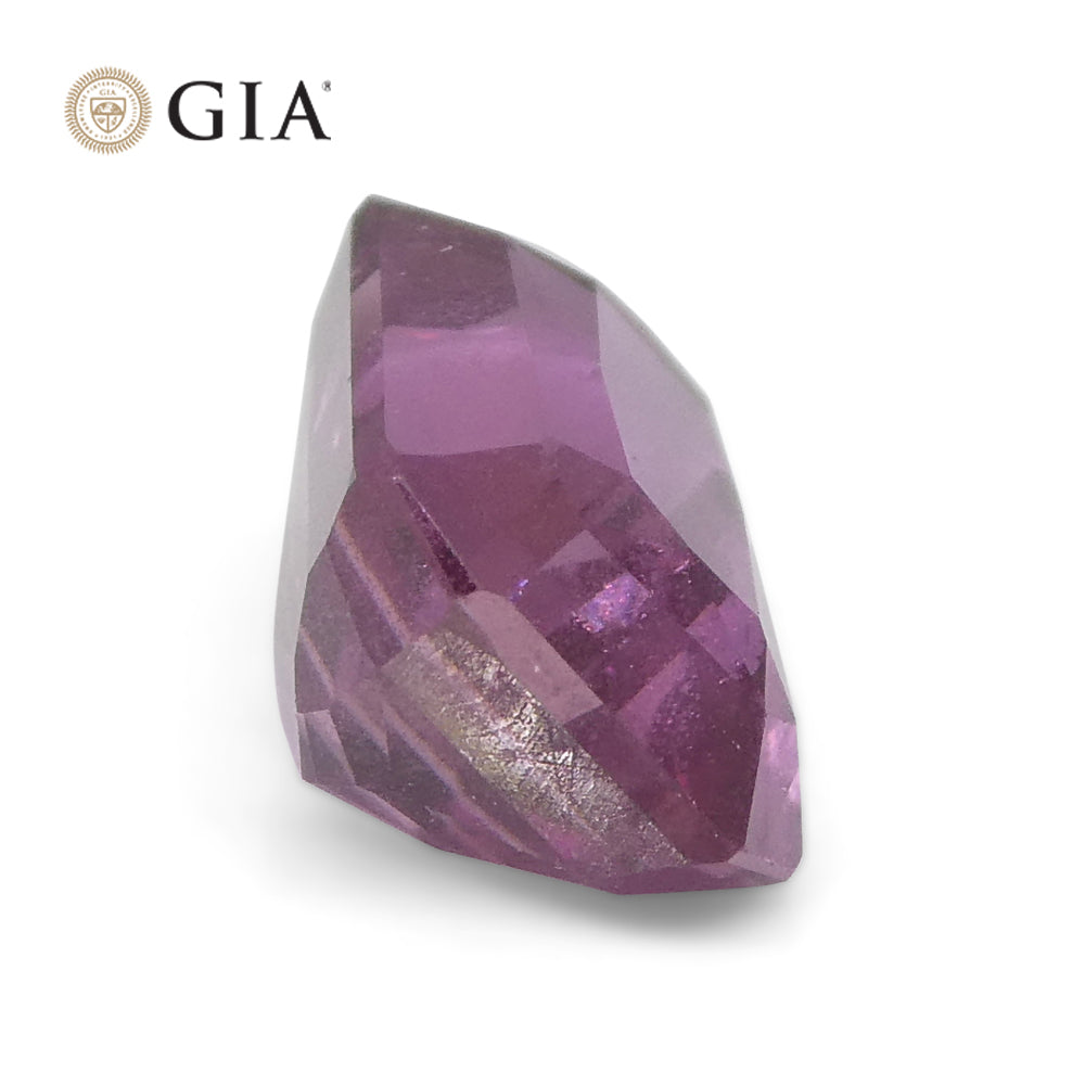 2.16ct Octagonal Purple-Pink Sapphire GIA Certified Madagascar - Skyjems Wholesale Gemstones