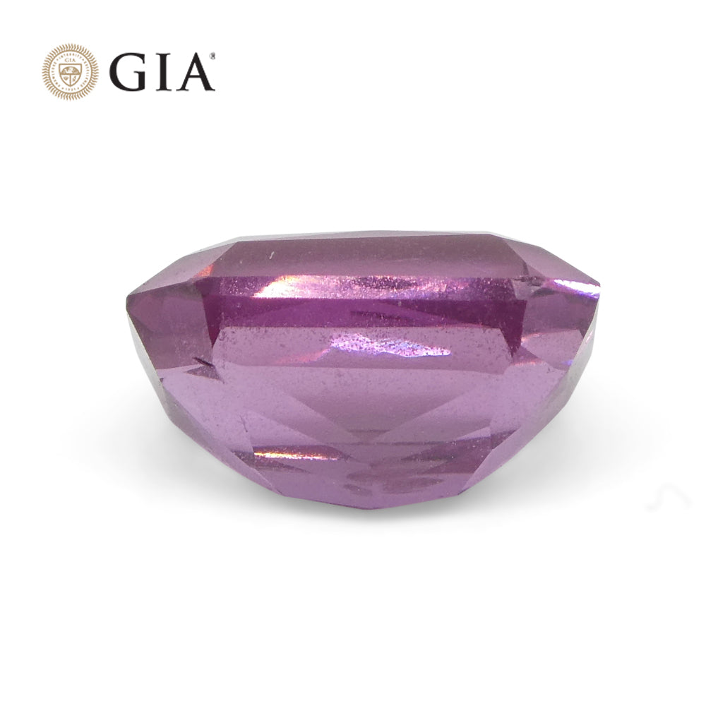 2.16ct Octagonal Purple-Pink Sapphire GIA Certified Madagascar - Skyjems Wholesale Gemstones