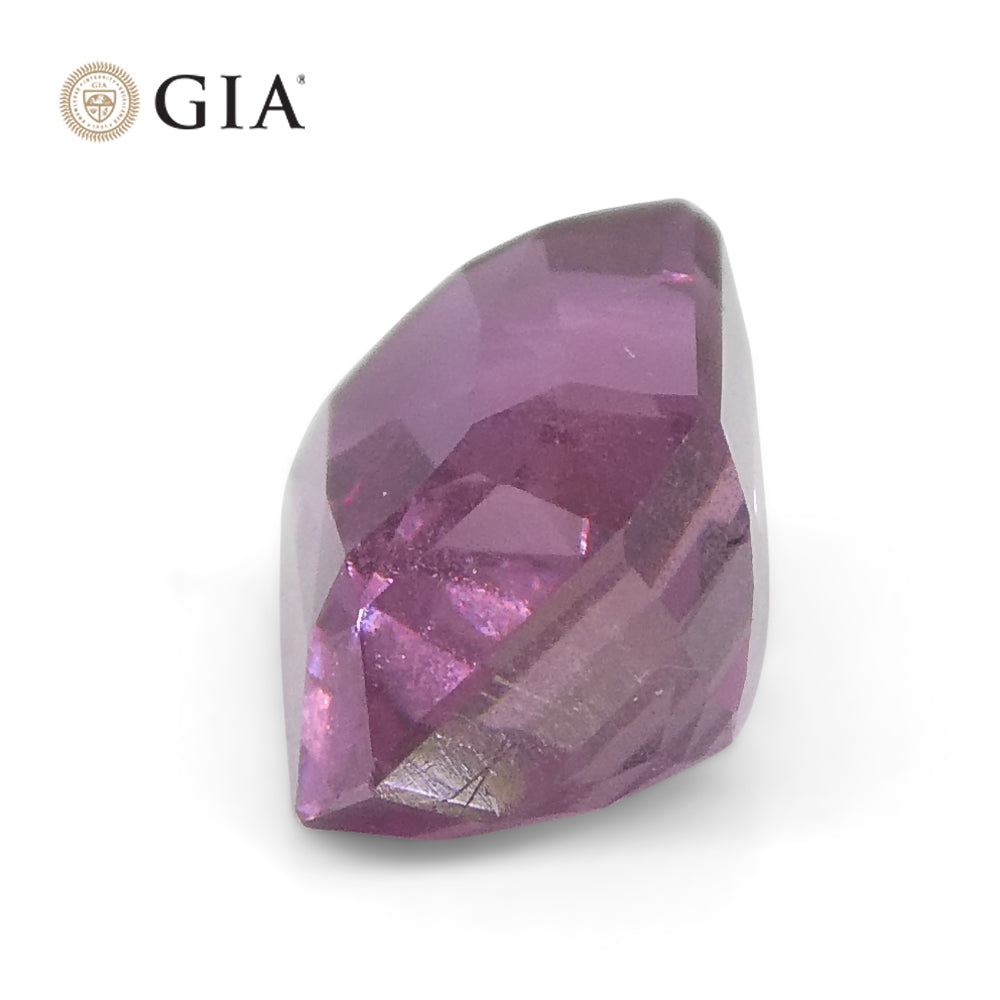 2.16ct Octagonal Purple-Pink Sapphire GIA Certified Madagascar - Skyjems Wholesale Gemstones