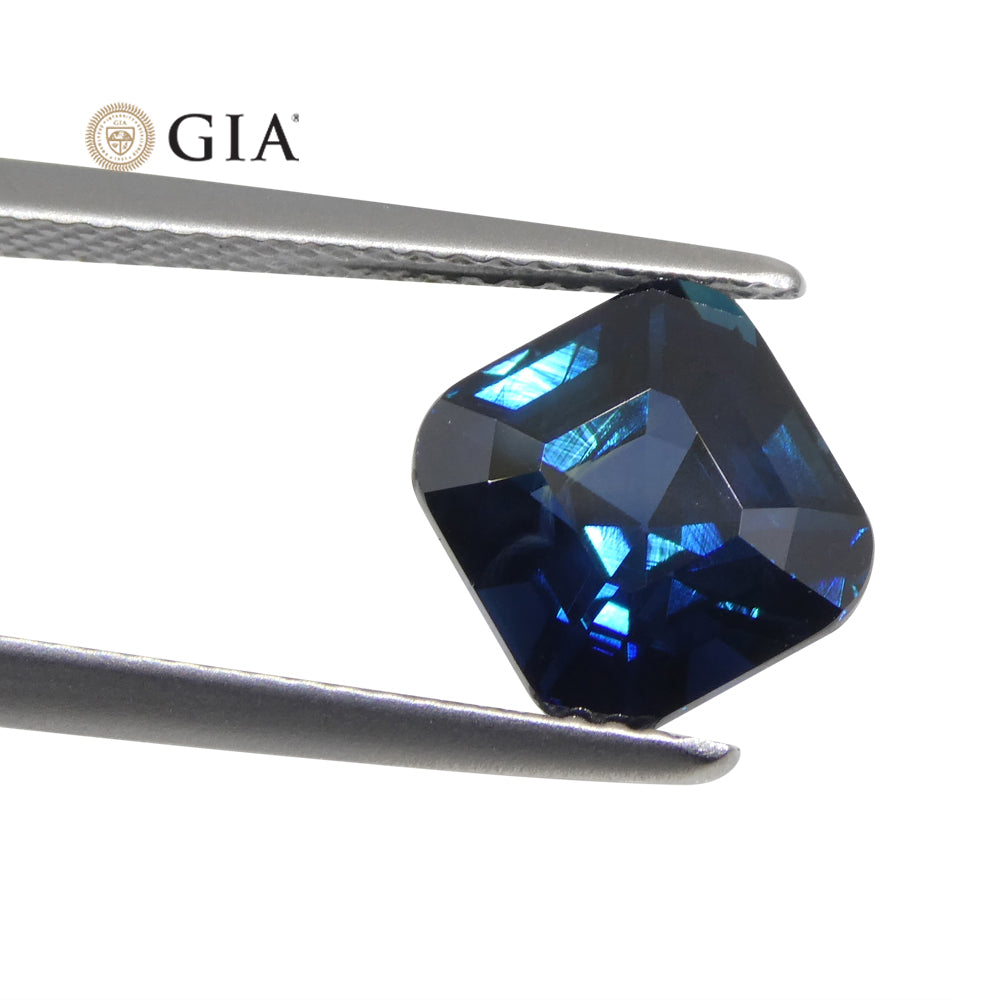 4.36ct Cushion Blue Sapphire GIA Certified Unheated - Skyjems Wholesale Gemstones