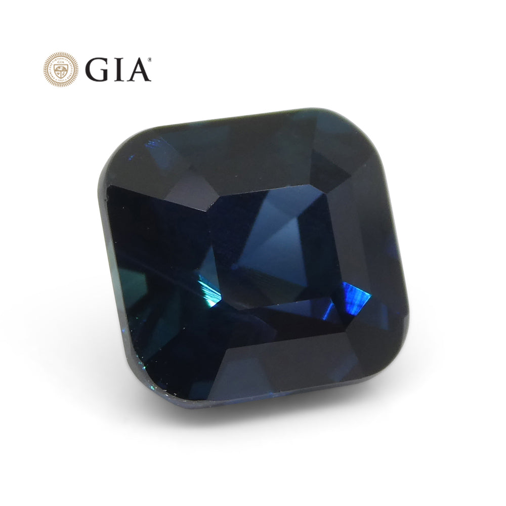 4.36ct Cushion Blue Sapphire GIA Certified Unheated - Skyjems Wholesale Gemstones