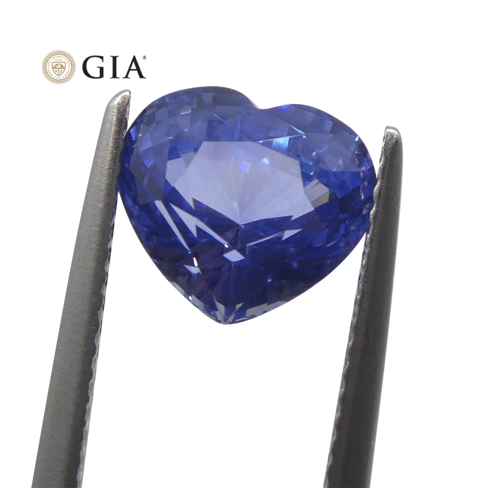 Sapphire 3.52 cts 8.33 x 9.30 x 5.88 mm Heart Blue  $12000