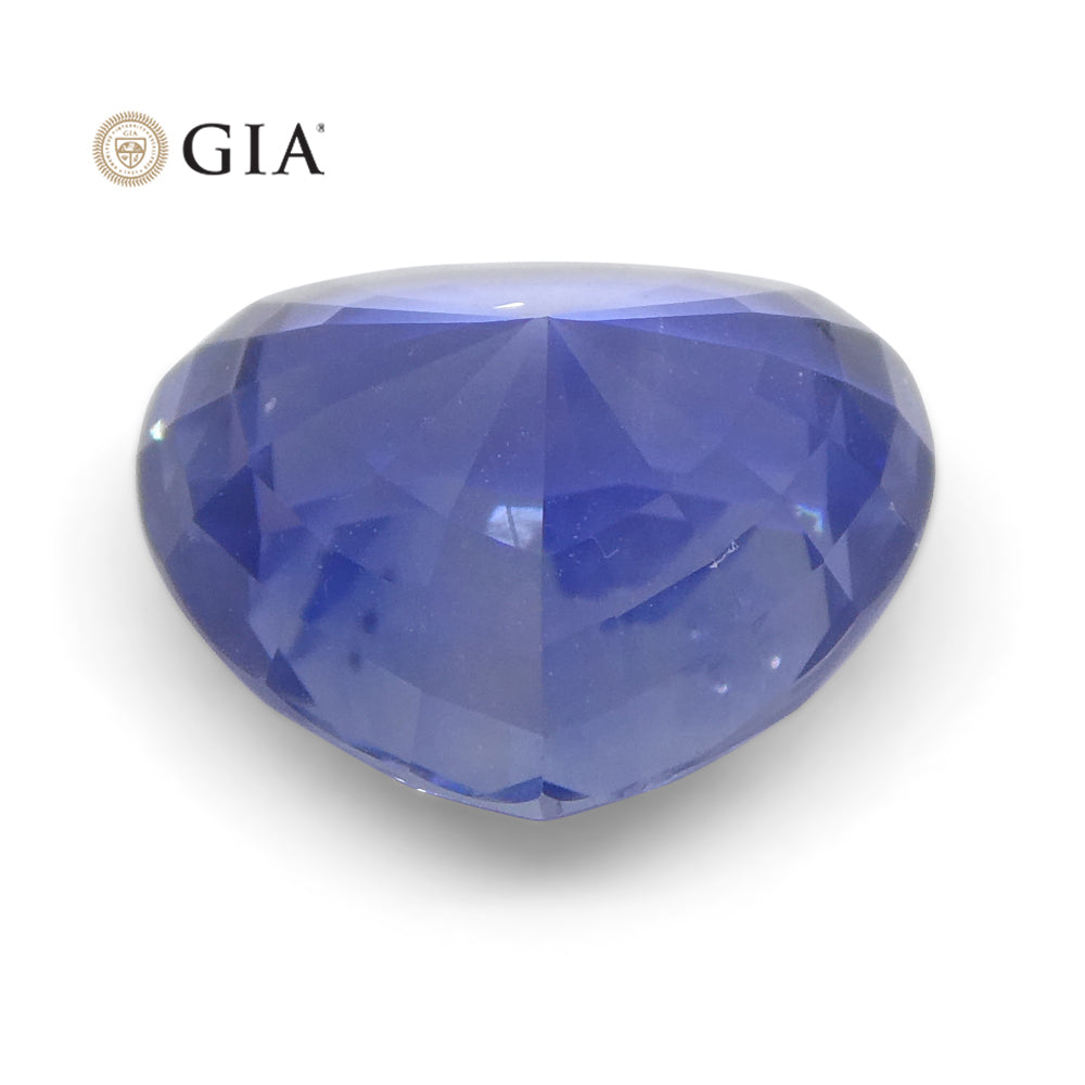 3.52ct Heart Blue Sapphire GIA Certified Sri Lanka - Skyjems Wholesale Gemstones