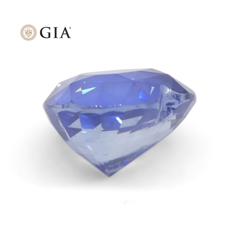 3.52ct Heart Blue Sapphire GIA Certified Sri Lanka - Skyjems Wholesale Gemstones