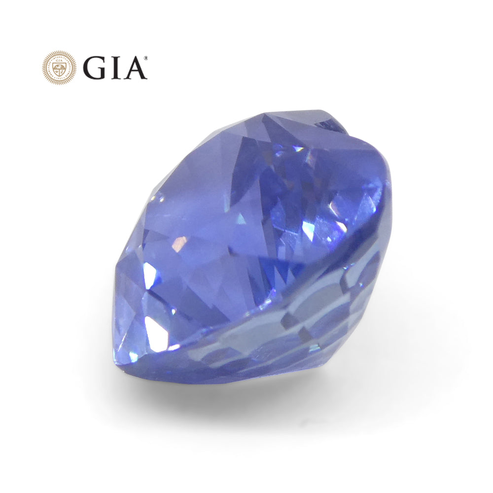 3.52ct Heart Blue Sapphire GIA Certified Sri Lanka - Skyjems Wholesale Gemstones