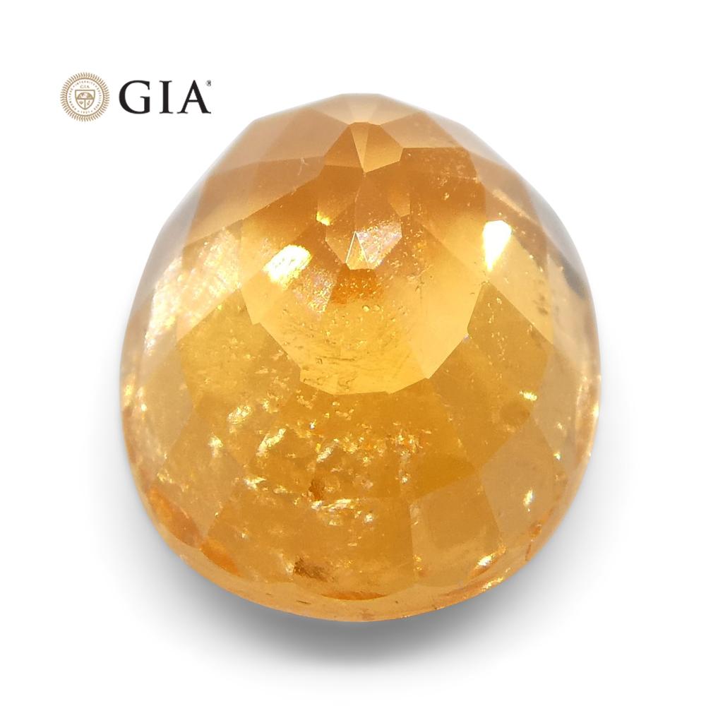 Vivid Fanta Orange Spessartine/Spessartite Garnet 3.00ct Oval, GIA Certified - Skyjems Wholesale Gemstones