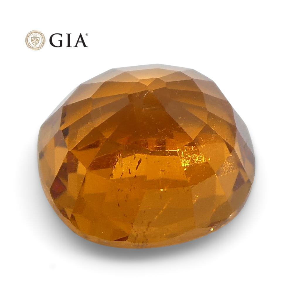 1.97 ct Fanta Orange Spessartine/Spessartite Garnet Cushion, GIA Certified - Skyjems Wholesale Gemstones