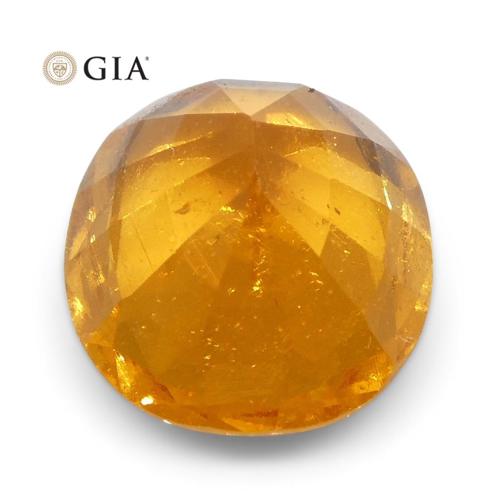 2.11ct Vivid Fanta Orange Spessartine/Spessartite Garnet Oval, GIA Certified - Skyjems Wholesale Gemstones