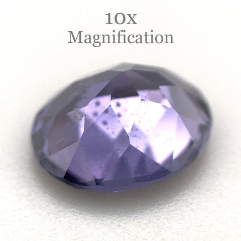1.98ct Oval Purple Spinel GIA Certified Unheated