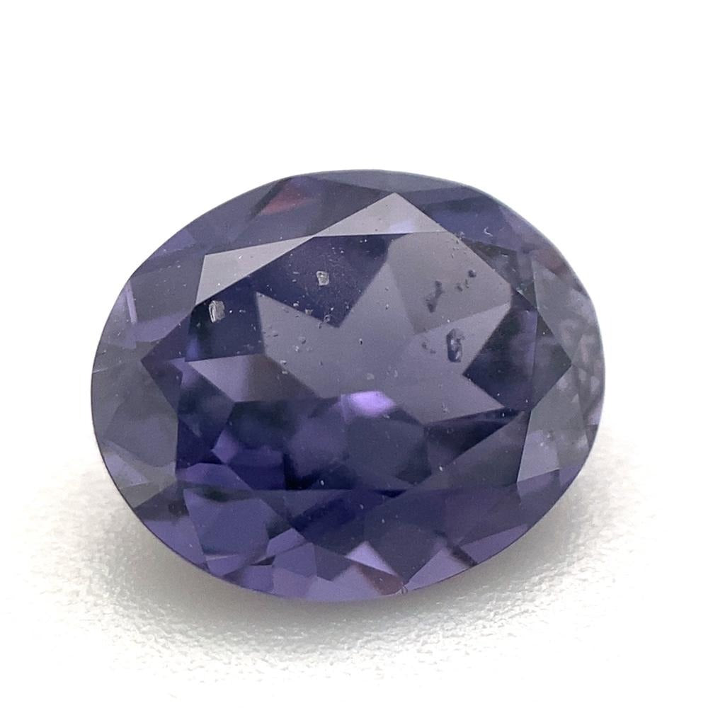 1.98ct Natural Purple Oval Spinel, GIA Certified Unheated Gemstone from SkyJems Canadian Gem Experts