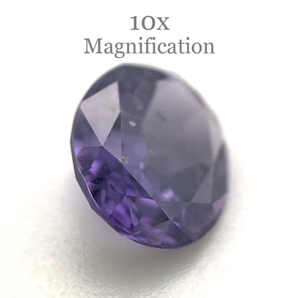 1.98ct Natural Purple Oval Spinel, GIA Certified Unheated Gemstone from SkyJems Canadian Gem Experts