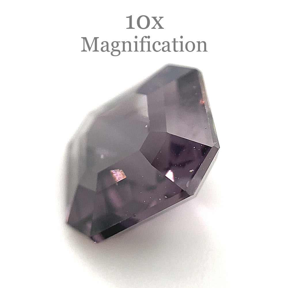 4.88ct Octagonal/Emerald Cut Purple Spinel GIA Certified Unheated - Skyjems Wholesale Gemstones