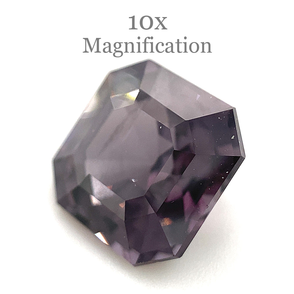 4.88ct Octagonal/Emerald Cut Purple Spinel GIA Certified Unheated - Skyjems Wholesale Gemstones