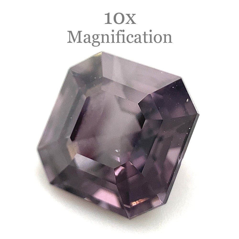 4.88ct Octagonal/Emerald Cut Purple Spinel GIA Certified Unheated - Skyjems Wholesale Gemstones