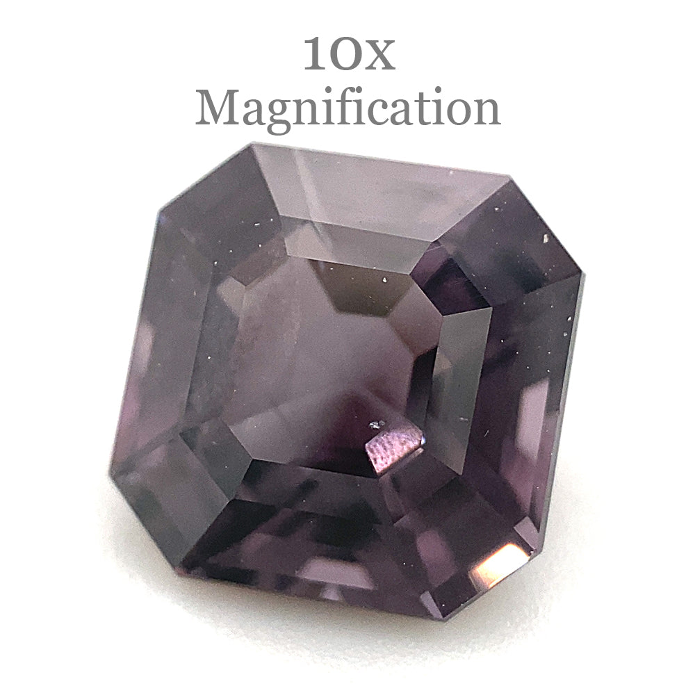 4.88ct Octagonal/Emerald Cut Purple Spinel GIA Certified Unheated - Skyjems Wholesale Gemstones