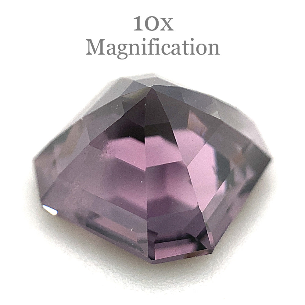 4.88ct Octagonal/Emerald Cut Purple Spinel GIA Certified Unheated - Skyjems Wholesale Gemstones