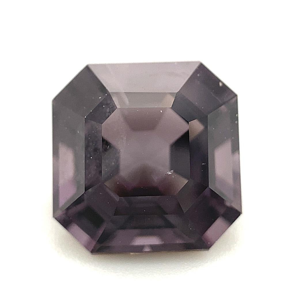 4.88ct Octagonal/Emerald Cut Purple Spinel GIA Certified Unheated - Skyjems Wholesale Gemstones