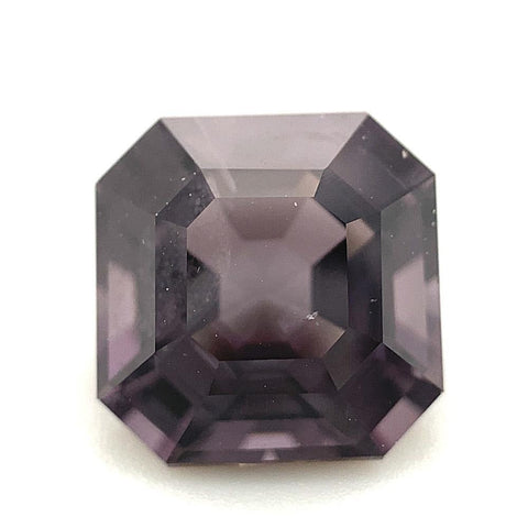 4.88ct Octagonal/Emerald Cut Grey Purple Spinel GIA Certified Unheated