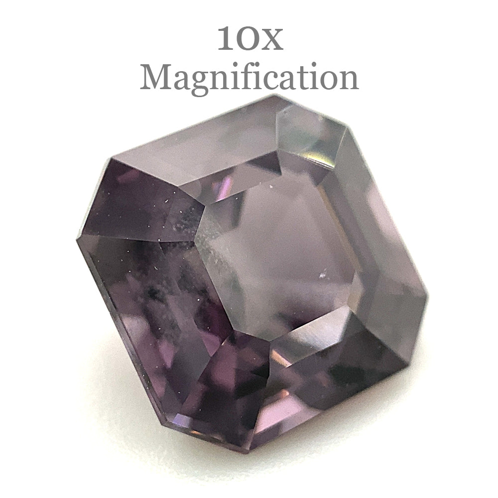 4.88ct Octagonal/Emerald Cut Purple Spinel GIA Certified Unheated - Skyjems Wholesale Gemstones