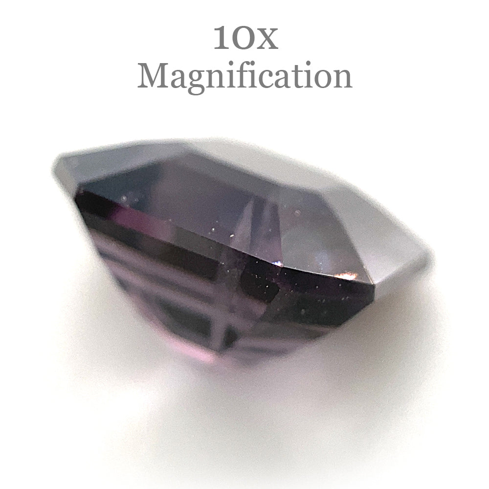 4.88ct Octagonal/Emerald Cut Purple Spinel GIA Certified Unheated - Skyjems Wholesale Gemstones