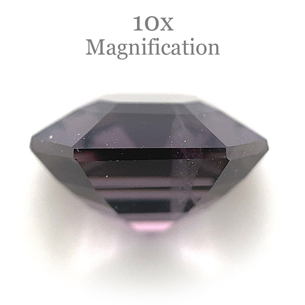 4.88ct Octagonal/Emerald Cut Purple Spinel GIA Certified Unheated - Skyjems Wholesale Gemstones