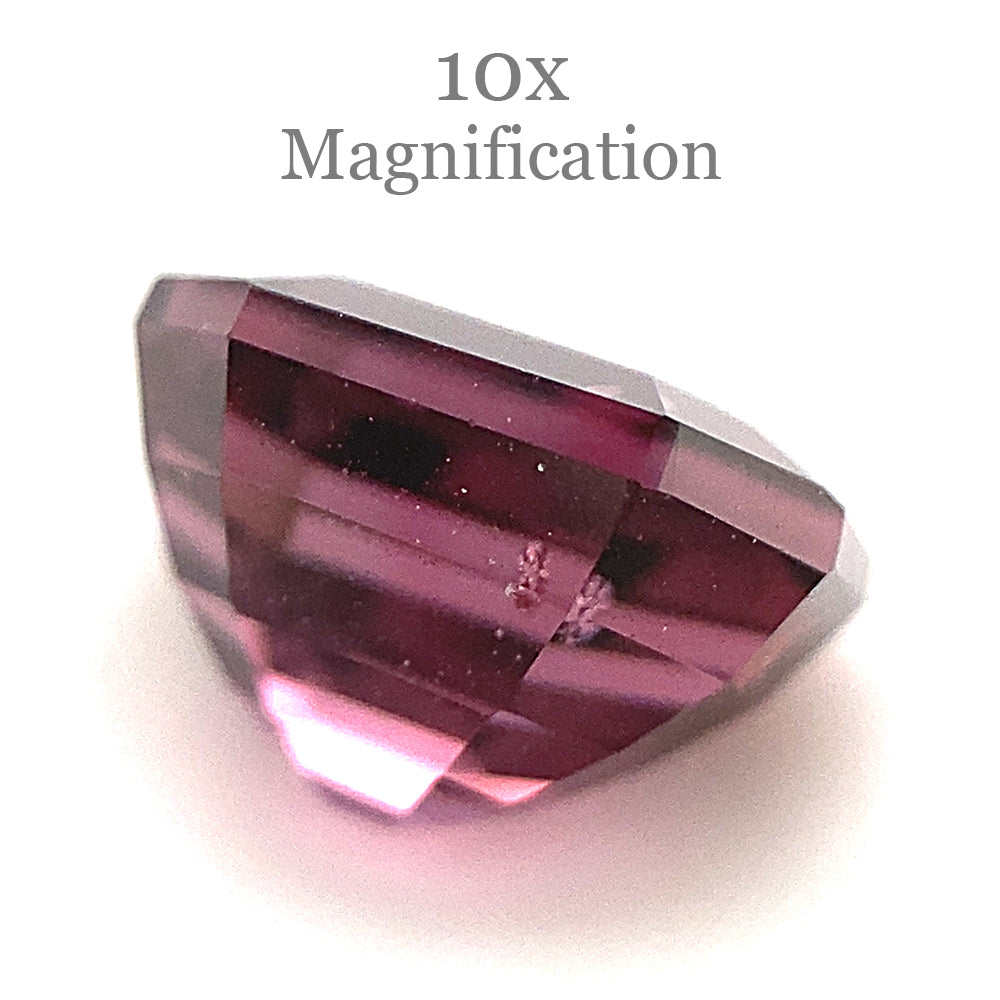 2.3ct Octagonal/Emerald Cut Purplish Pink Spinel GIA Certified Unheated - Skyjems Wholesale Gemstones