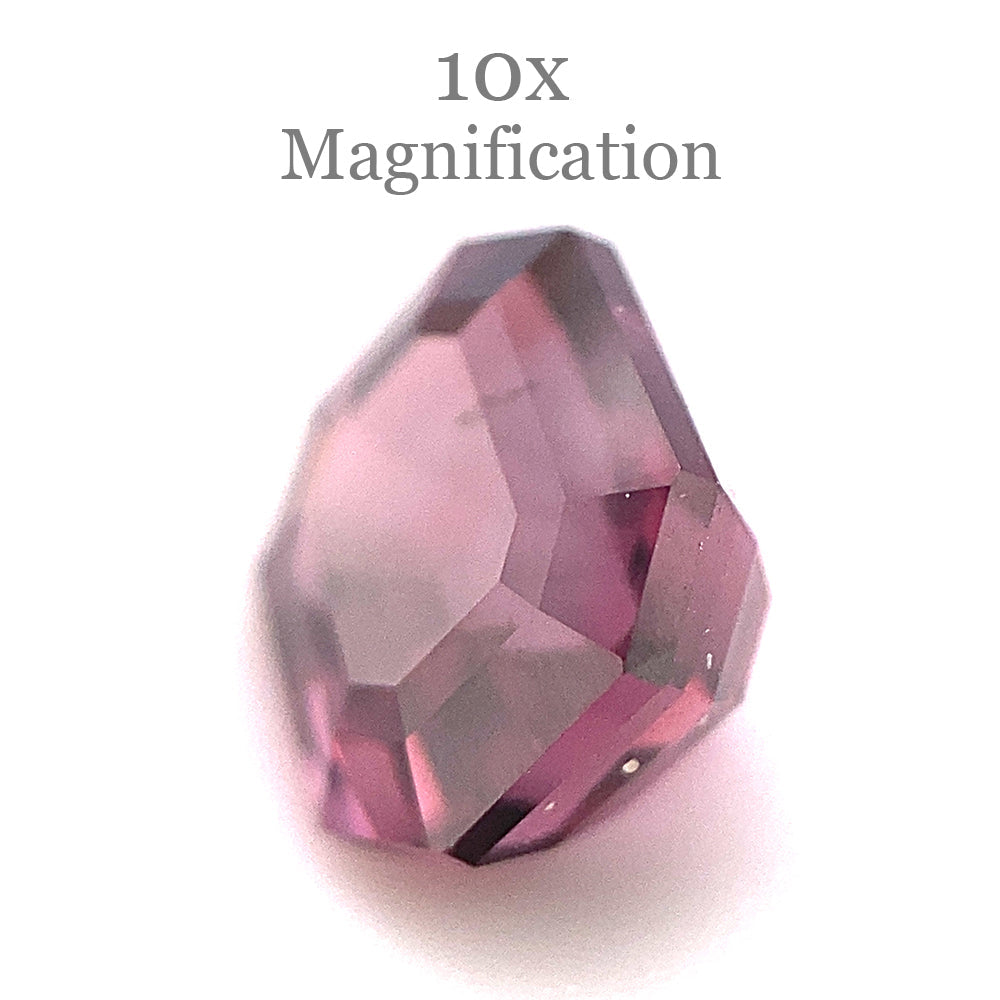 2.3ct Octagonal/Emerald Cut Purplish Pink Spinel GIA Certified Unheated - Skyjems Wholesale Gemstones