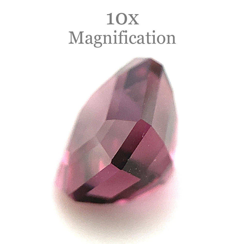 2.3ct Octagonal/Emerald Cut Purplish Pink Spinel GIA Certified Unheated - Skyjems Wholesale Gemstones