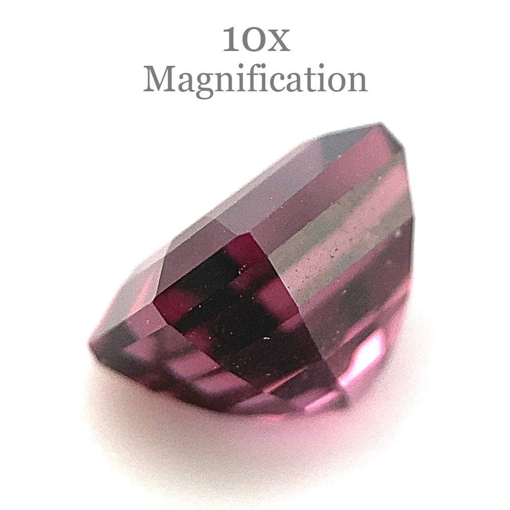 2.3ct Octagonal/Emerald Cut Purplish Pink Spinel GIA Certified Unheated - Skyjems Wholesale Gemstones