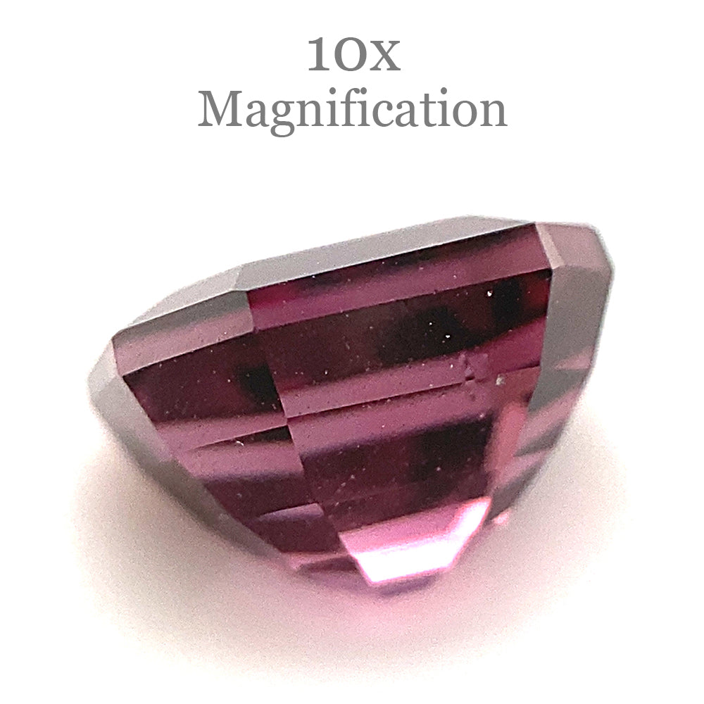 2.3ct Octagonal/Emerald Cut Purplish Pink Spinel GIA Certified Unheated - Skyjems Wholesale Gemstones